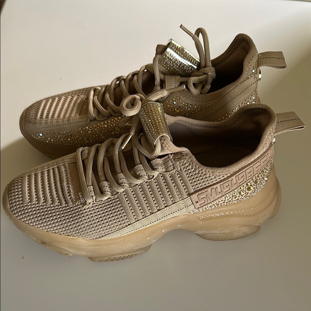 Steve Madden Beige Sneakers - Picture 2 of 5